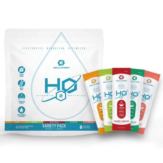 Cellutrex | H2O | 20 Stick Pack | Variety Pack