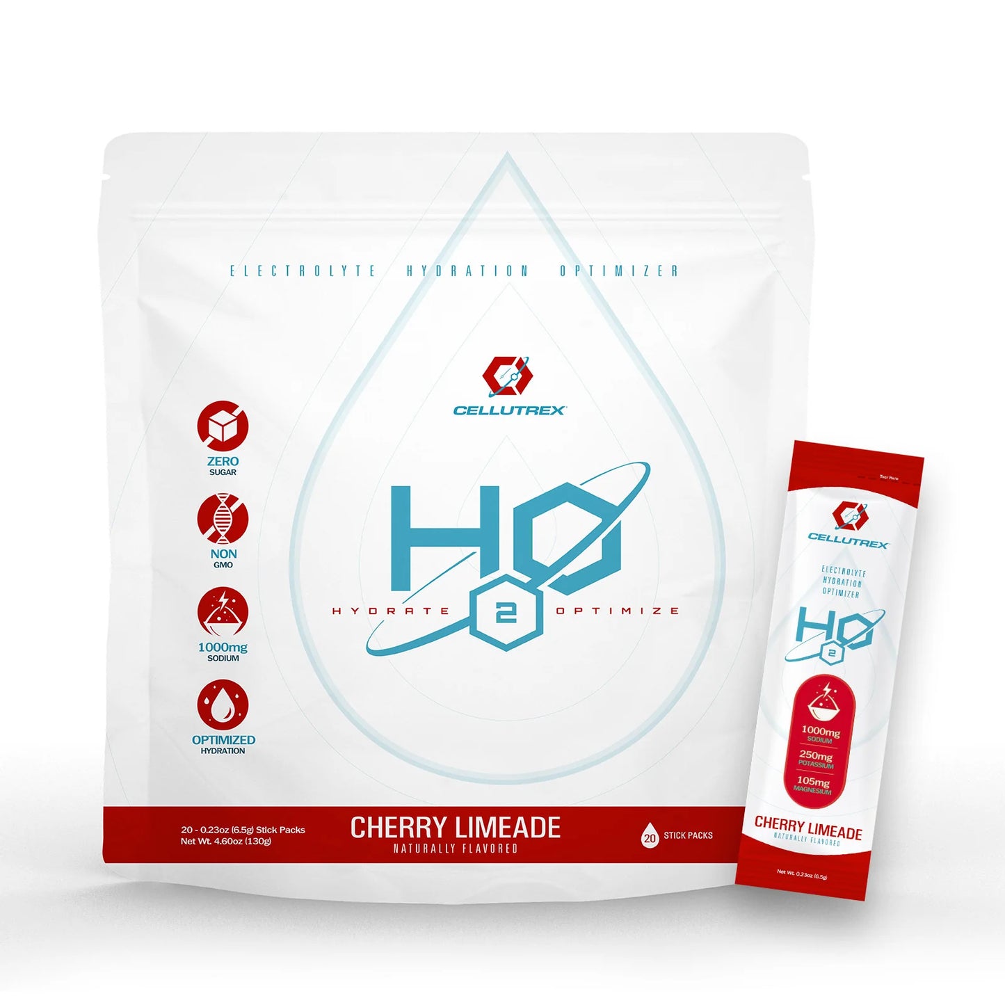 Cellutrex | H2O | 20 Stick Pack | Cherry Limeade