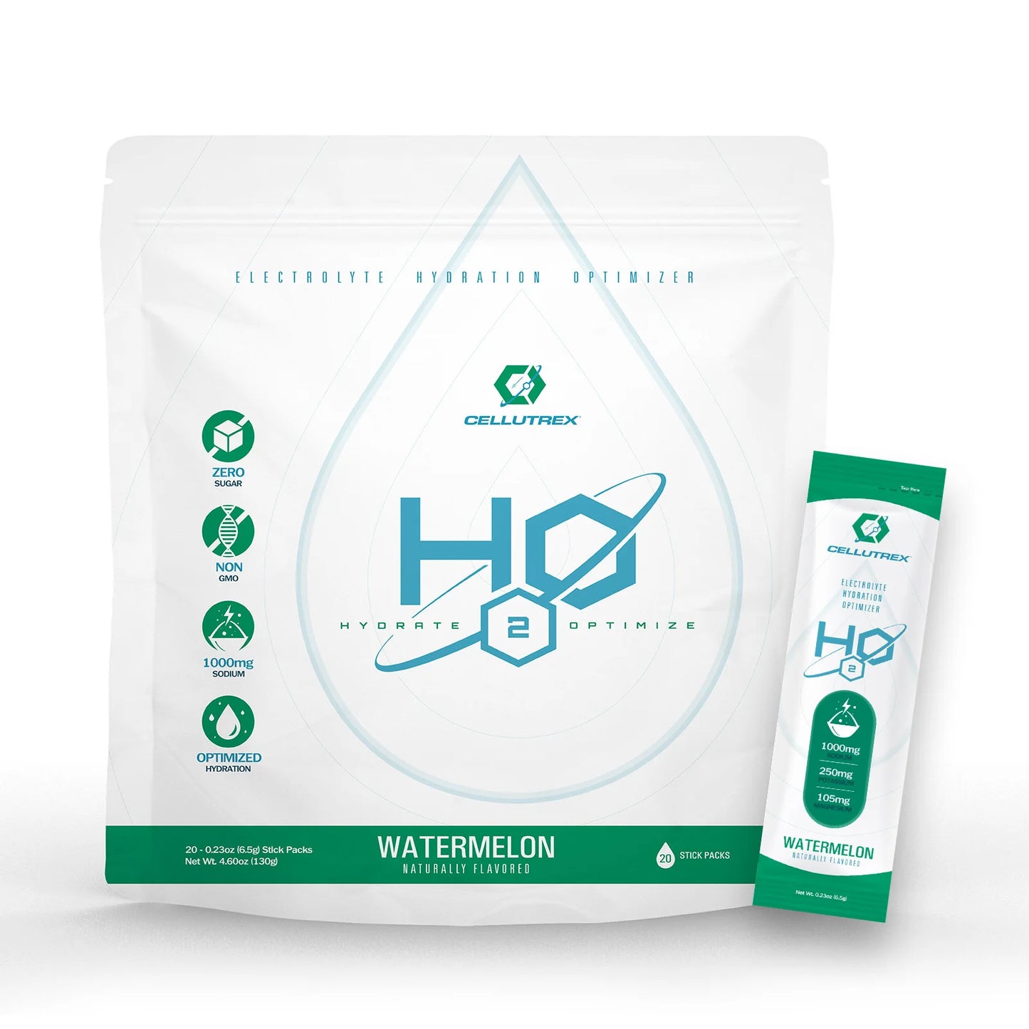 Cellutrex | H2O | 20 Stick Pack | Watermelon